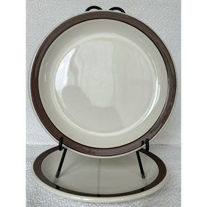 Buffalo China Vintage 100th Anniversary 1901-2001 Brown Stripe Restaurant ware